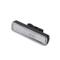 USB rechargeable bicycle light with colourful LED made from PC material for cycling safety