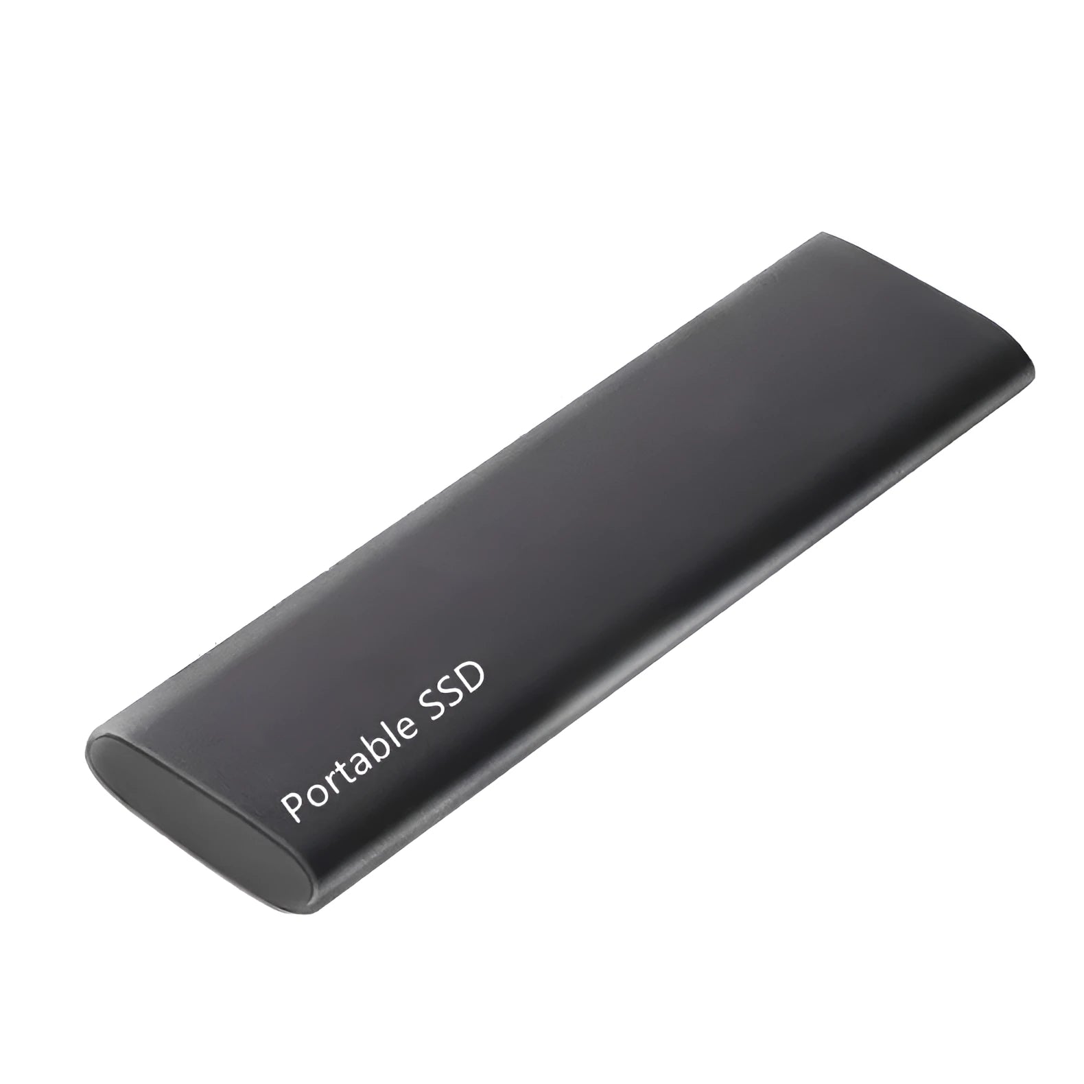 Ultra-thin metal shell mobile SSD external hard drive in red, black, blue, or silver interface colours