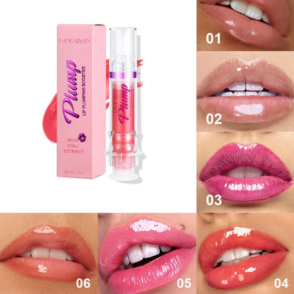 Kissably Soft Liquid Lipstick in various shimmery colors, creating a vibrant and hydrating lip look