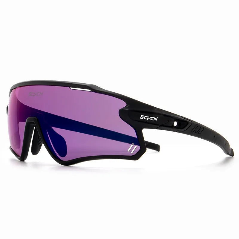 Outdoor sports goggles in full rim frame TR90 material against wind and sand with 152mm width