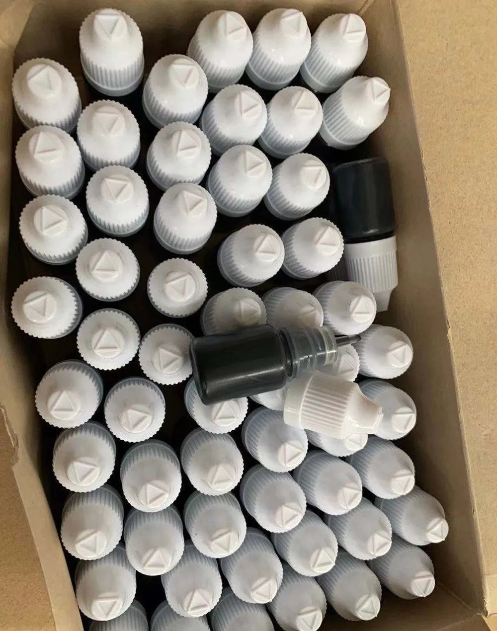 5ml bottle of black confidentiality seal ink for document security stamps