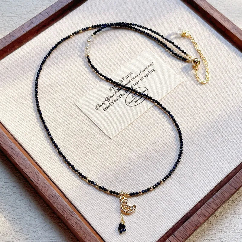 Women's blue San three-ring multi-layer bracelet showing manual craftsmanship details