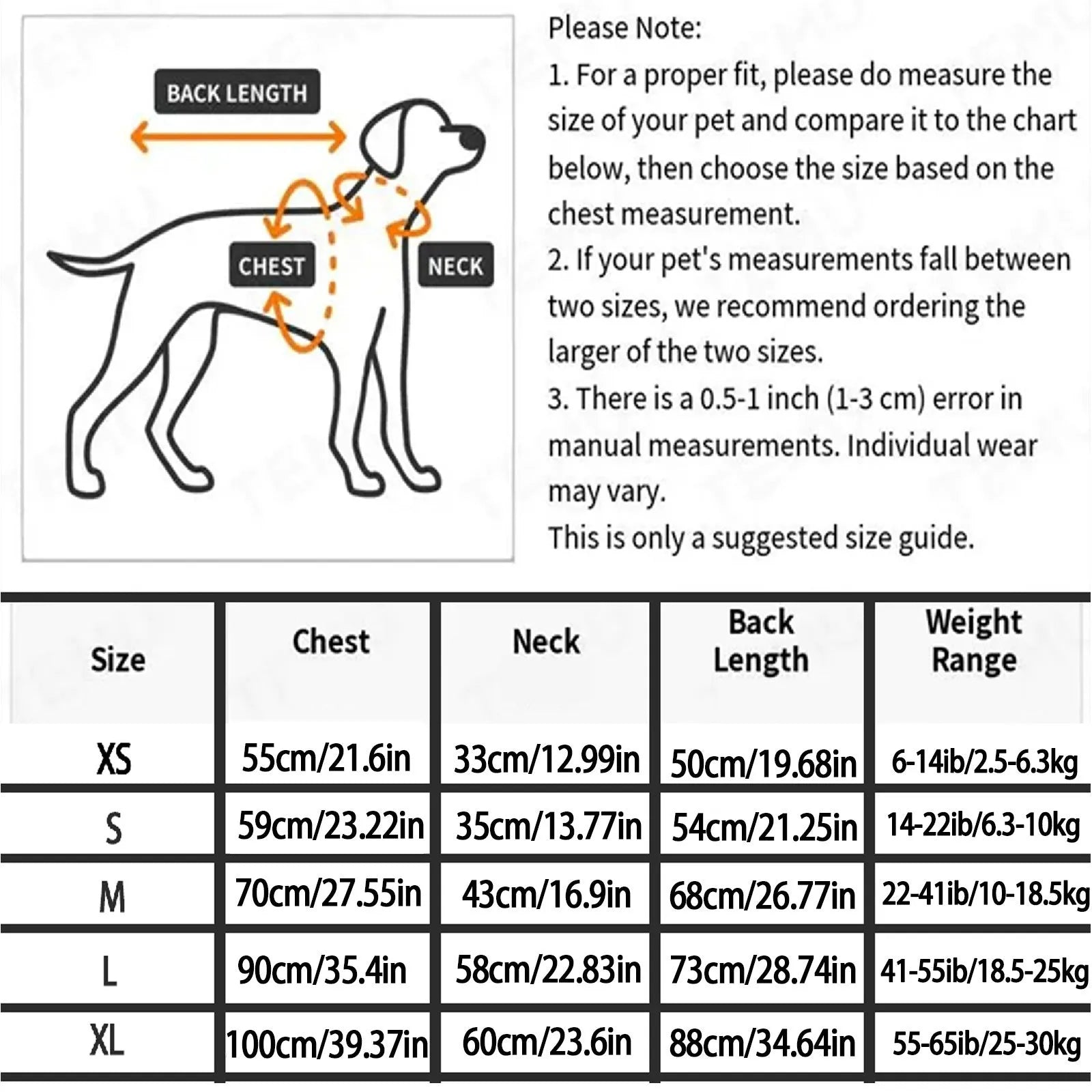 Super absorbent dog bathrobe drying towel coat outfit shown in multiple sizes for medium and large dog breeds.