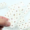 Miniature paper simulated toilet paper roll model with cardboard tube for children.
