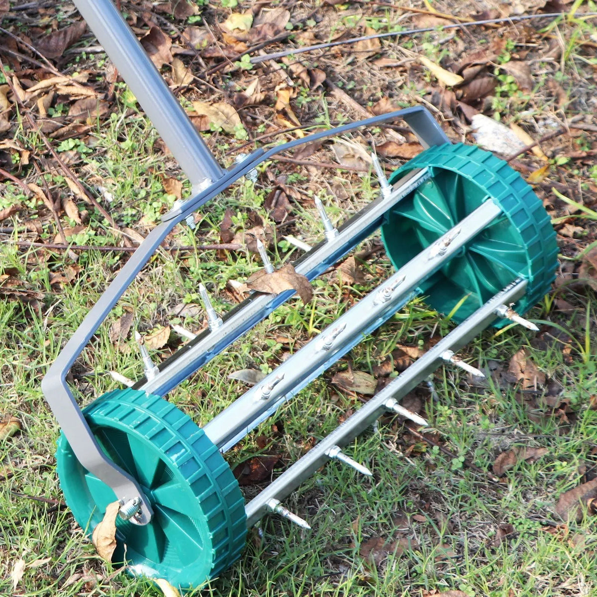 Manual lawn aerator soil ripper made of A3 steel model GL1201 for weeding and loosening soil