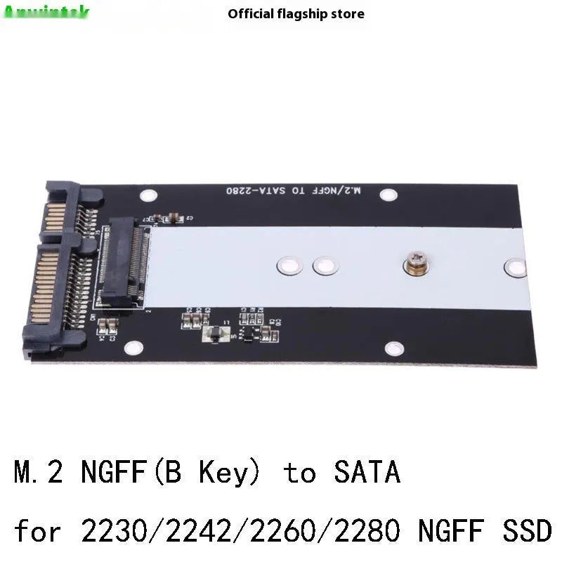 mSATA / M.2 NGFF to SATA3.0 adapter card with USB3.0 interface, one adapter card