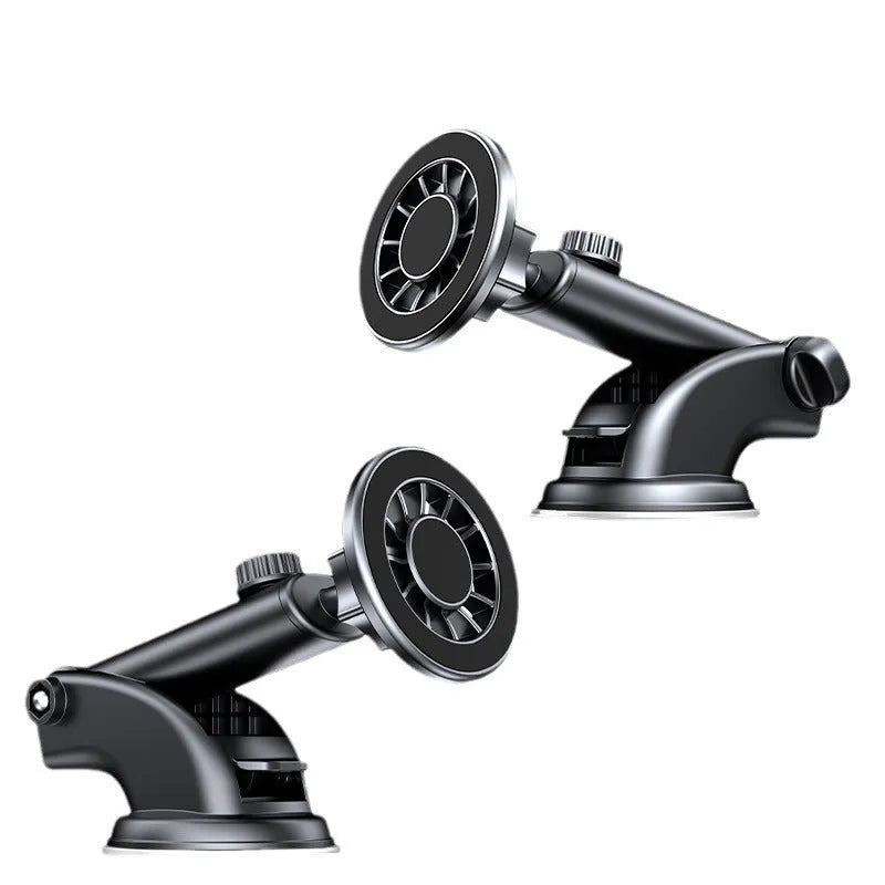 YC19 magnetic car phone holder bracket with suction cup for dashboard air vent