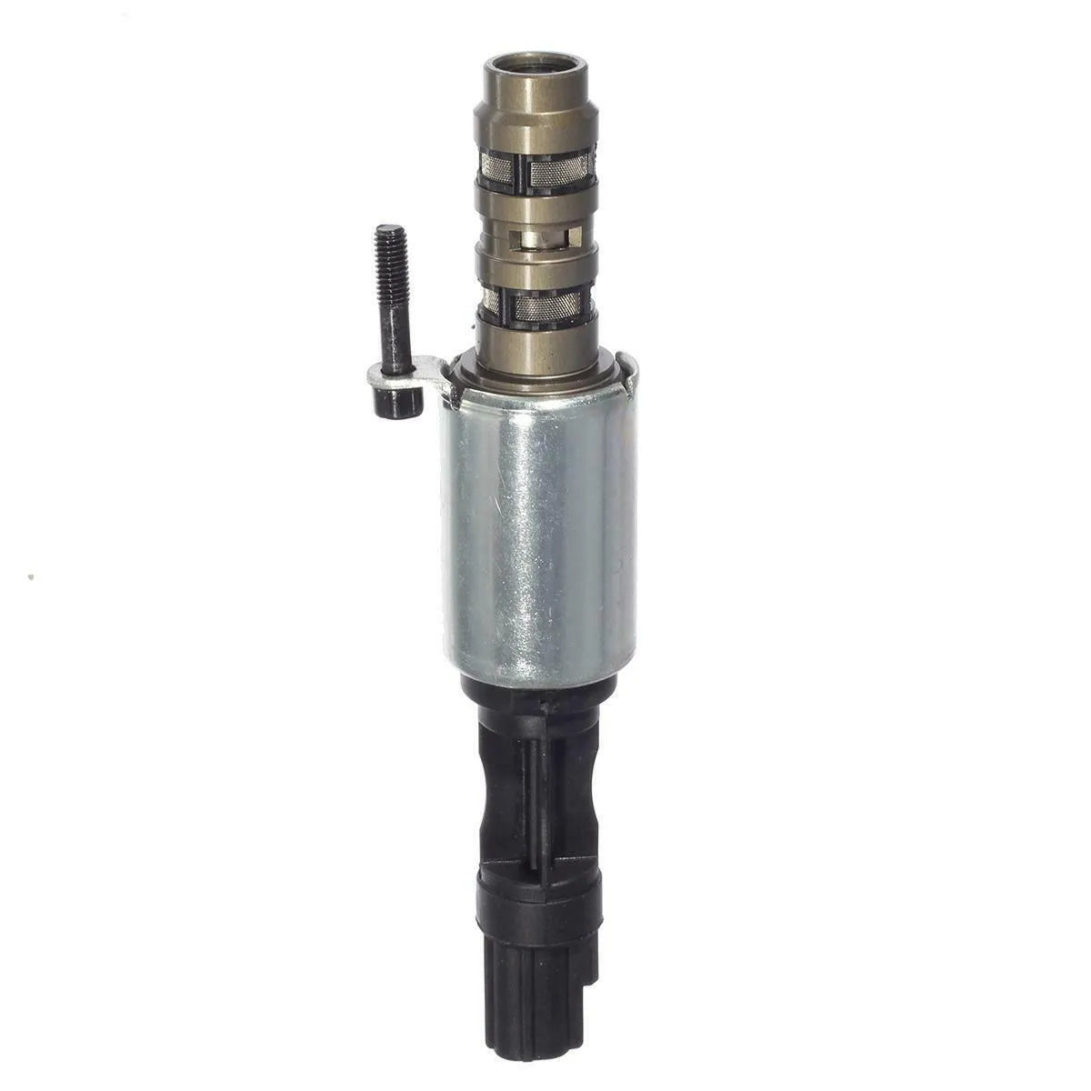 Ford OEM specification oil control valve solenoid for VVT system on Mustang and Explorer.