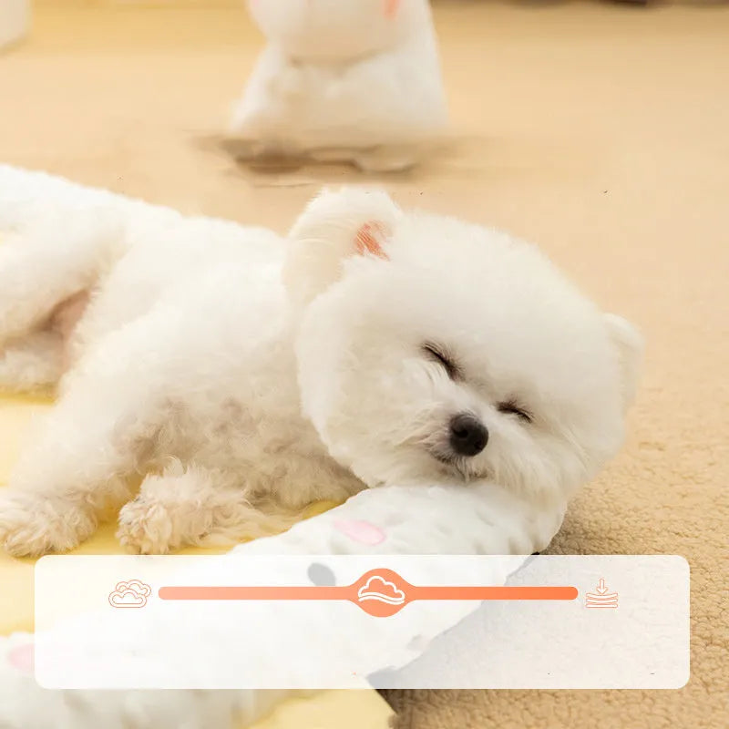 Orthopedic waterproof dog bed with removable cover in sofa design