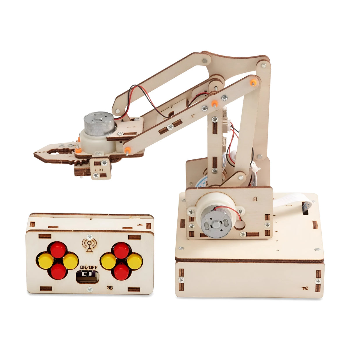 Wooden DIY assembly material pack for technology small production teaching aids, style A48, for ages 7-14