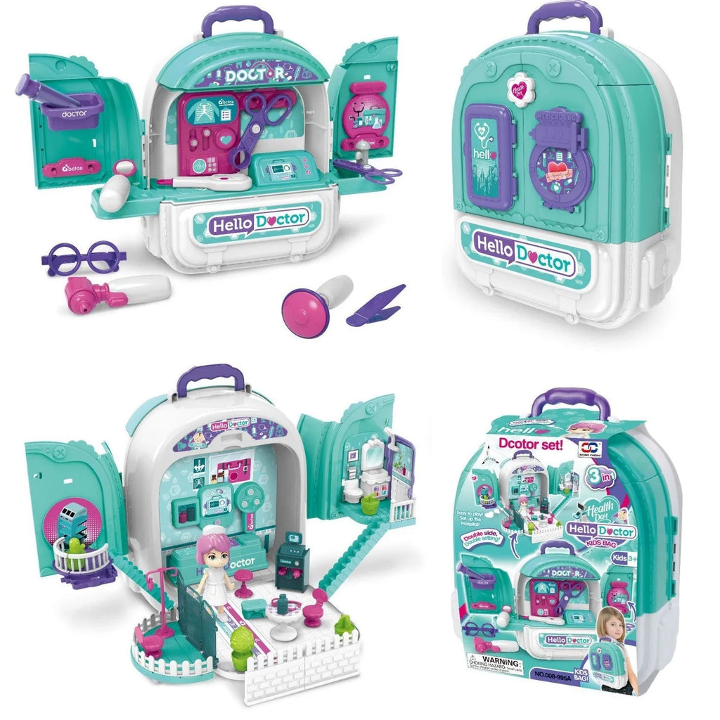 Children's play house educational toy suit plastic medical equipment table 913 model