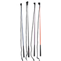 75 cm training whip with fibreglass core and nylon covering for horse training