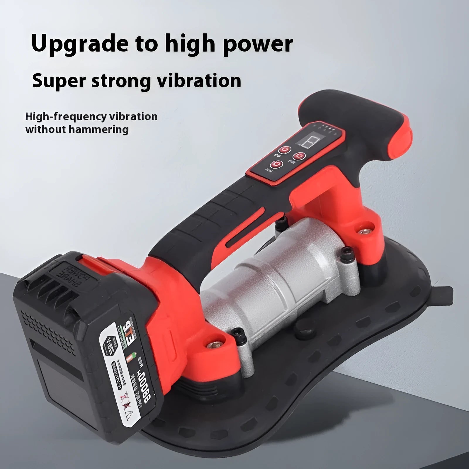 Cordless 21V tile laying machine with automatic pasting function and battery pack