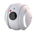 White cat robotic pet toy with automatic recharge function and USB charging cable