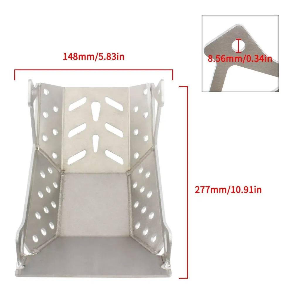SUR-254 aluminium alloy bottom shell cover leg guard for Longguang Bee off-road motorcycle