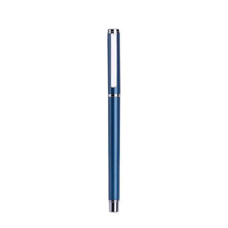 1201 metal gel pen with black 0.5mm refill shown at 140mm length