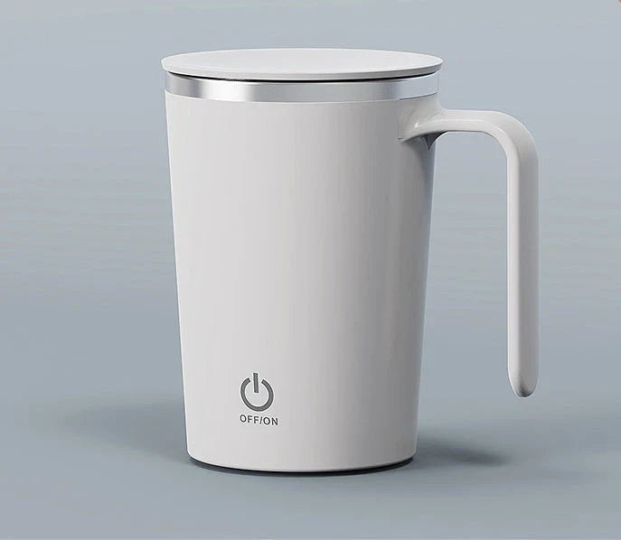 Electric Mixing Mug with Automatic Stirring Function for Effortless Coffee Preparation