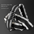 Portable black zinc alloy chain lock for mountain bikes with 95cm length and combination dial