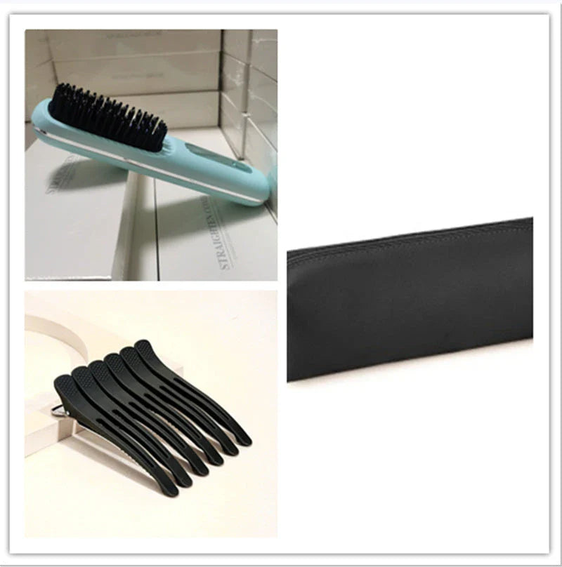 Cordless Hair Straightener Brush with Wireless Design, Advanced Heating Technology, and High-Capacity Battery for Effortless Salon-Quality Styling