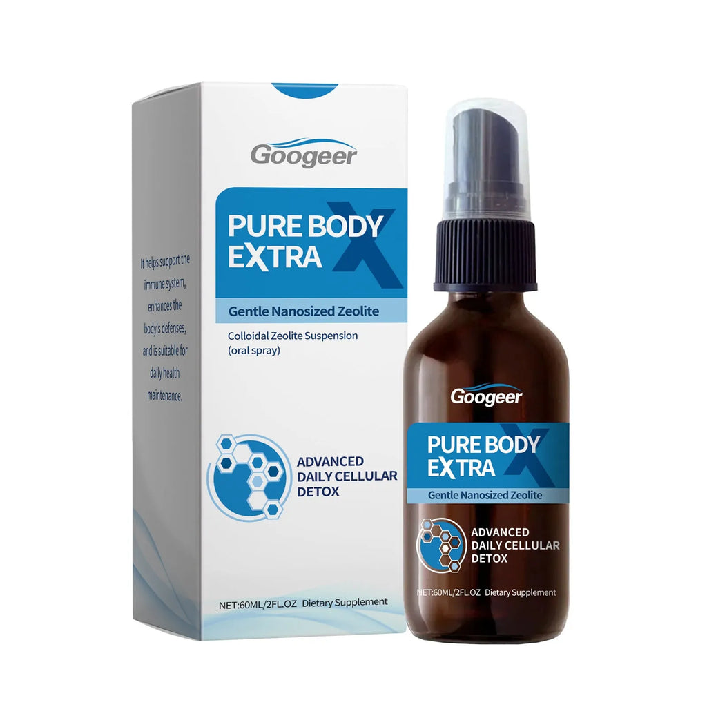 Googeer 60ml oral spray body treatment bottle with fine mist nozzle for skin hydration application