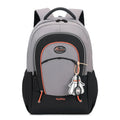 Leisure travel backpack in khaki colour with curved shoulder straps and 20-35L capacity