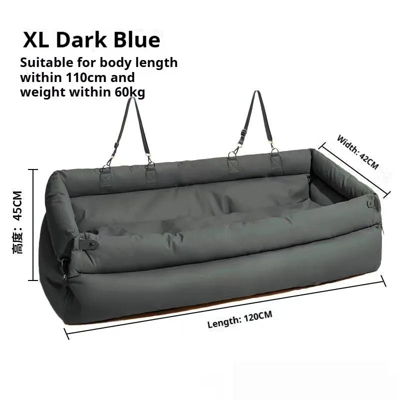 Cathouse Doghouse removable washable pet sofa for dogs in XXL size with blue colour option