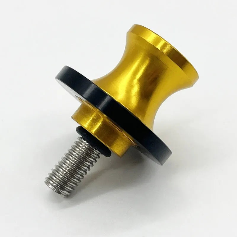 Aluminium alloy CNC frame screw for motorbike parking lift in 6mm 8mm 10mm sizes and blue red black silver gold colours