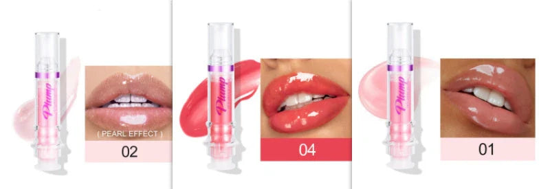 Kissably Soft Liquid Lipstick in various shimmery colors, creating a vibrant and hydrating lip look