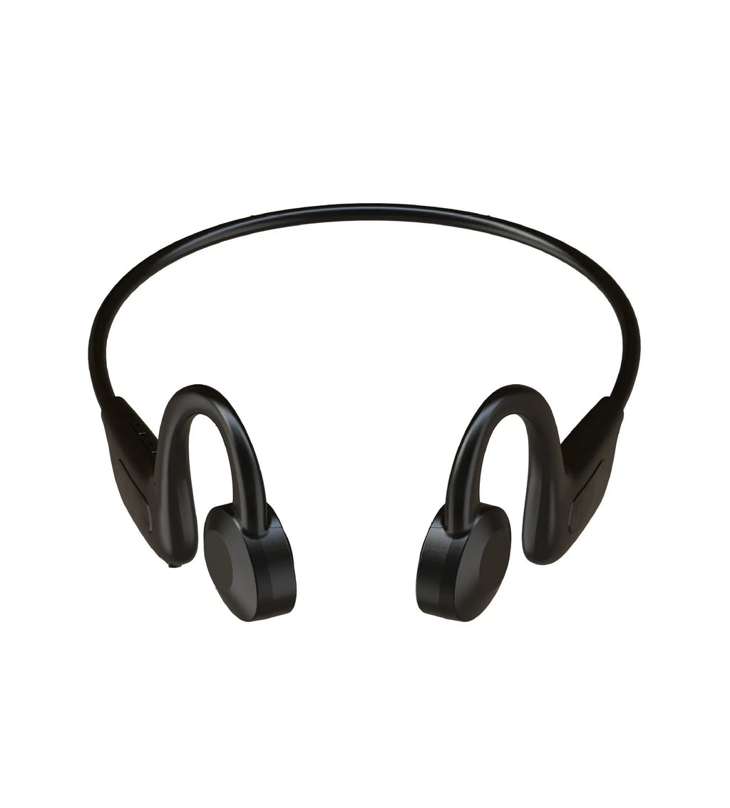 YYK-Q33 bone conduction wireless Bluetooth headset in Q33 Black with ear-mounted design