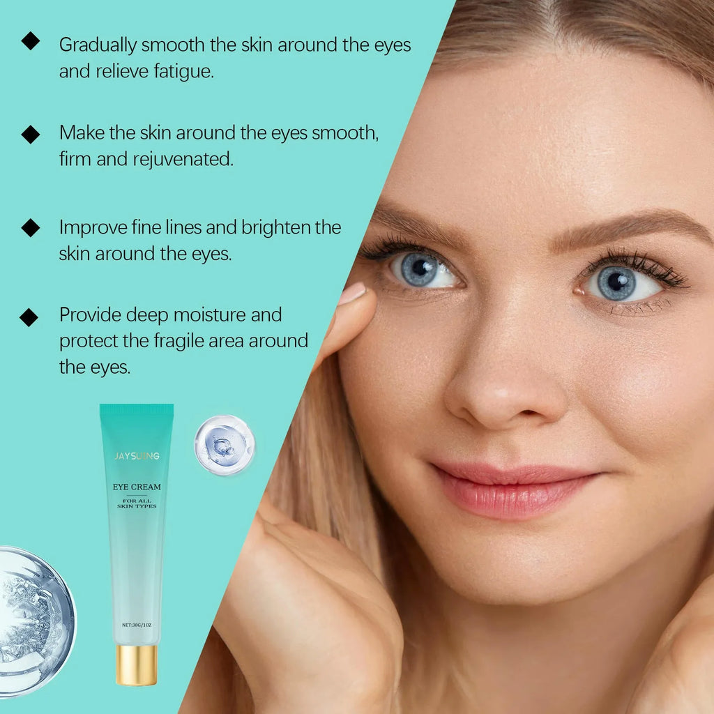 30g tube of retinol and hyaluronic acid anti-aging eye cream
