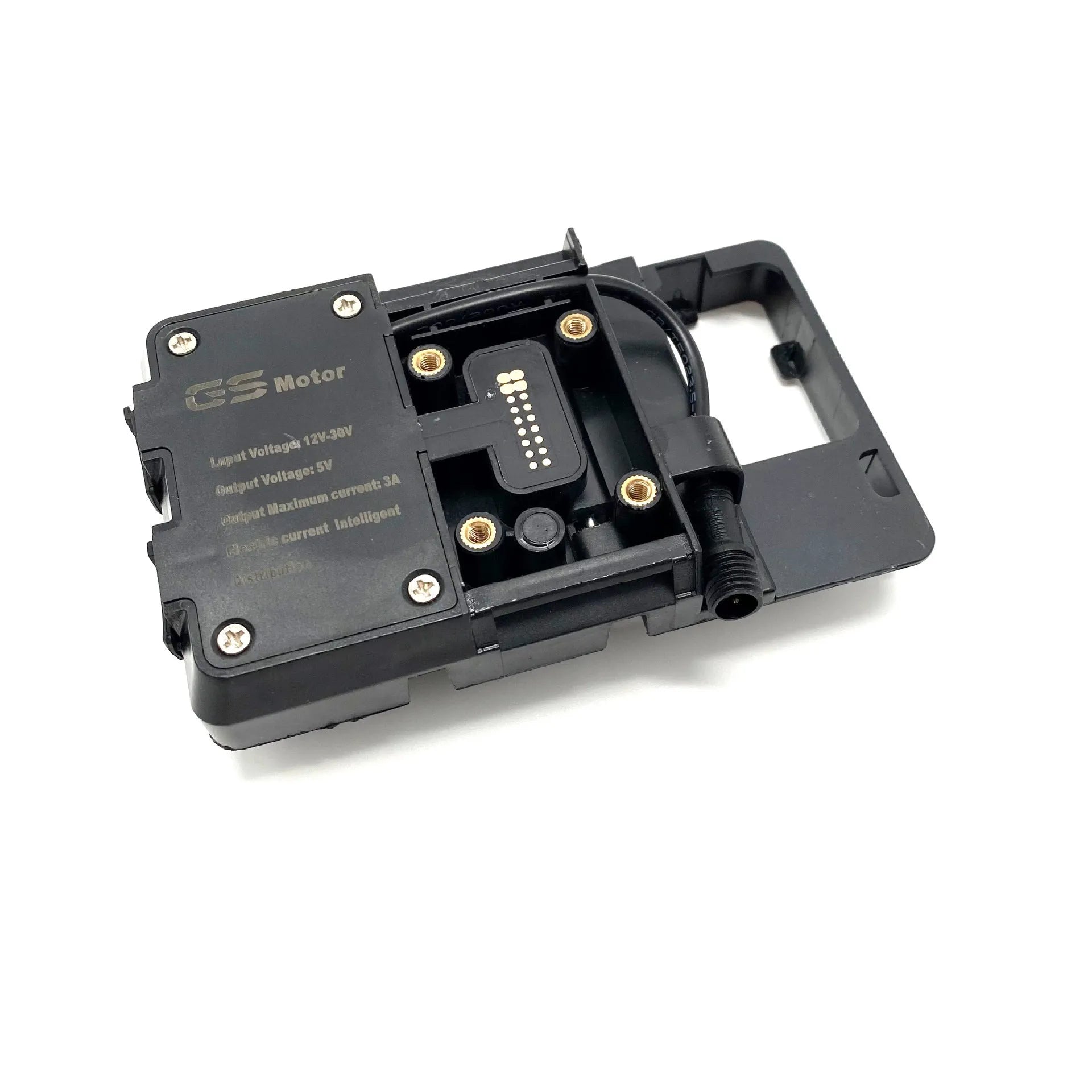 Black ABS motorcycle phone navigation bracket for BMW R1200GS R1250GS bikes
