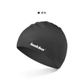 Silicone swimming cap with waterproof earmuffs in five colour options