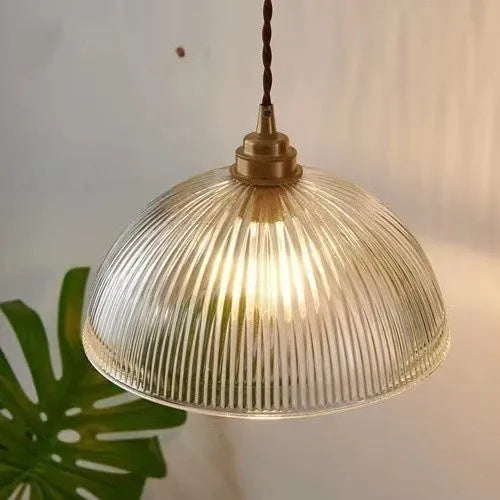 Nordic minimalist glass ceiling light in warm light, available in 20cm, 25cm and 30cm sizes