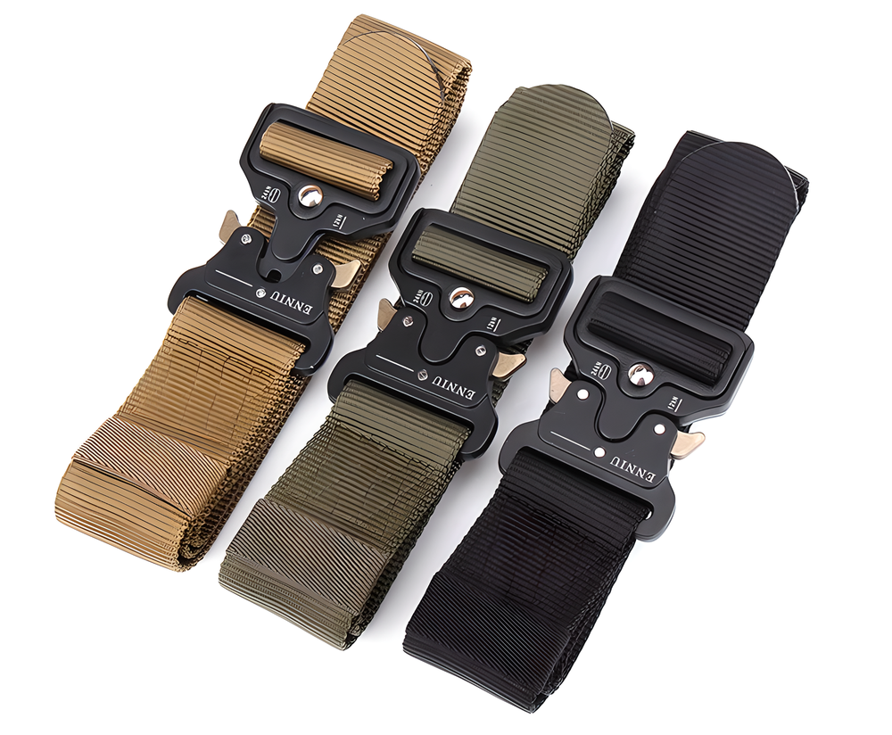 Tough Tactical Cobra Belt made of durable military-grade nylon with quick-release cobra buckle and fully adjustable design for Kiwi adventurers