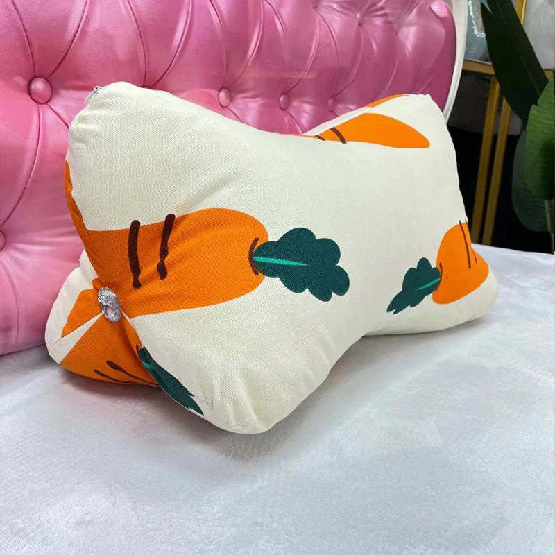 Versatile Bone Sofa Cushion with vibrant, nature-inspired patterns in various colors