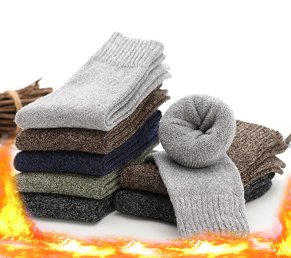 Warm, cozy wool blend thermal socks in a variety of classic Kiwi colors, perfect for keeping your feet toasty in New Zealand's chilly winters