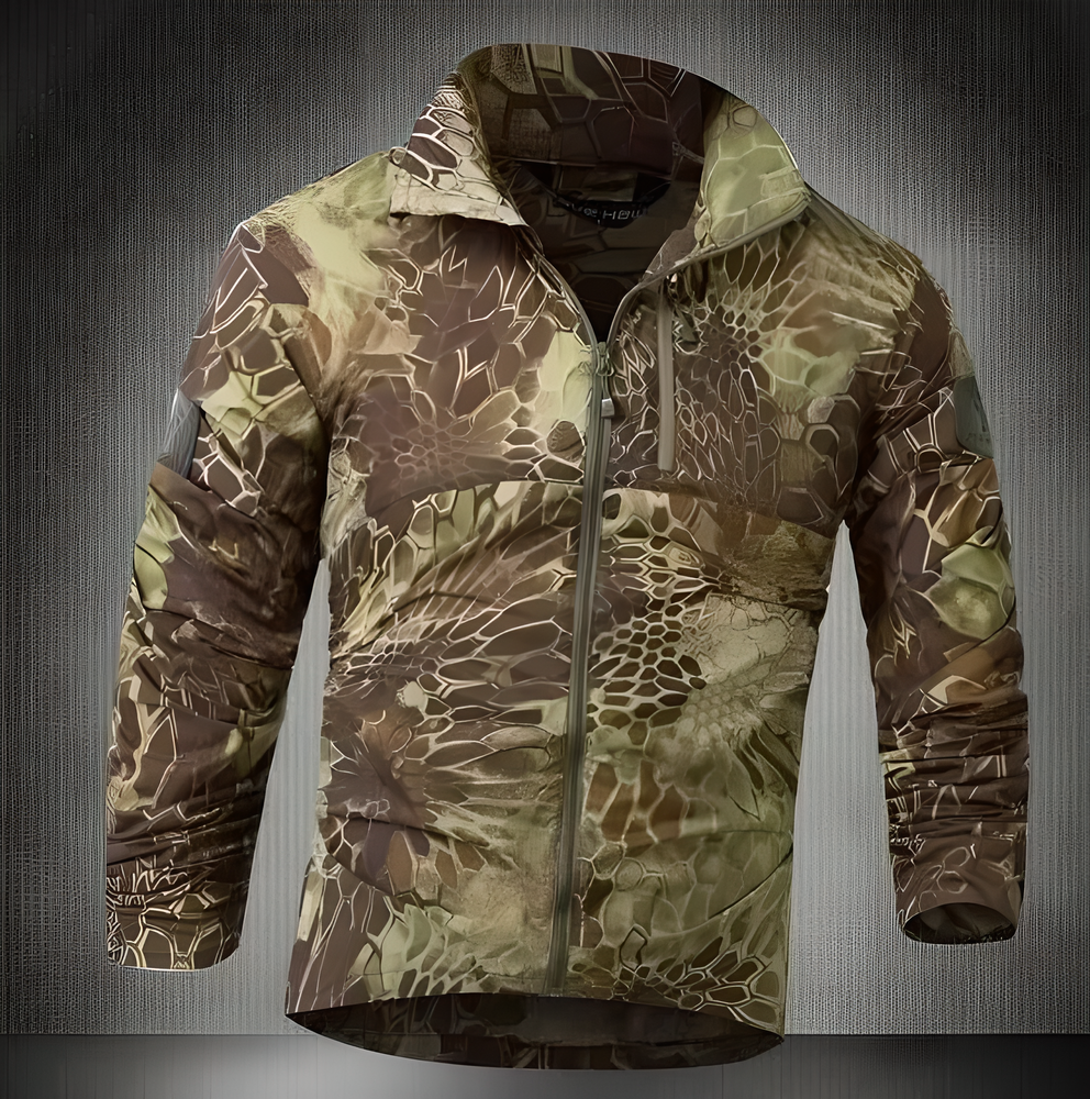 Tactical Weatherproof Jacket in various colors with waterproof, breathable, and UV-resistant features for outdoor adventures in New Zealand