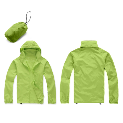 Ultra-Lightweight Waterproof Jacket in Various Colors - Ideal for Outdoor Activities in New Zealand