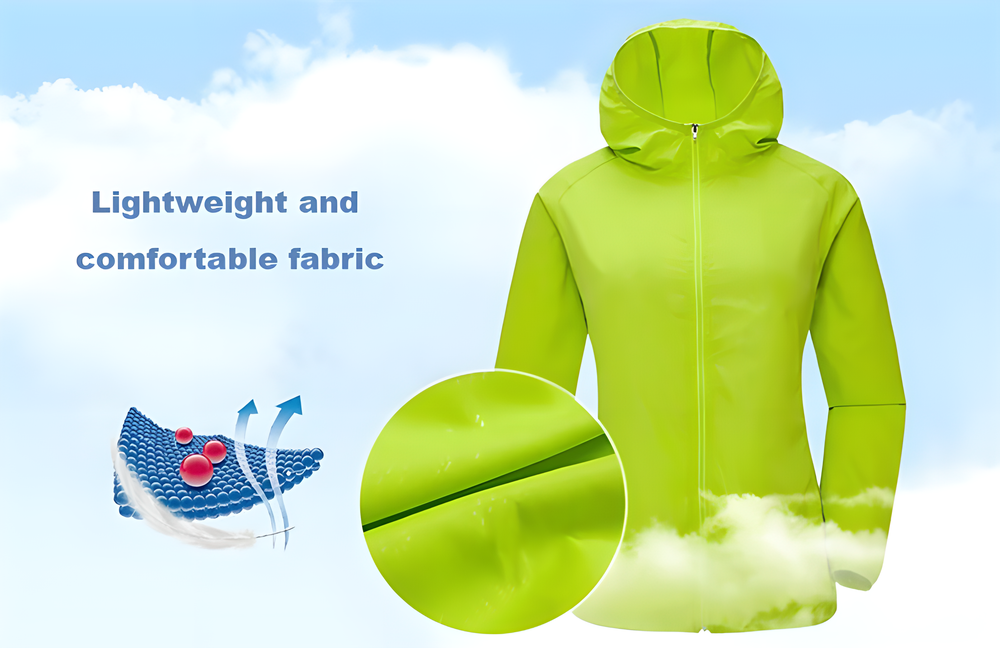 Ultra-Lightweight Waterproof Jacket in Various Colors - Ideal for Outdoor Activities in New Zealand