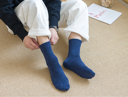 Warm, cozy wool blend thermal socks in a variety of classic Kiwi colors, perfect for keeping your feet toasty in New Zealand's chilly winters