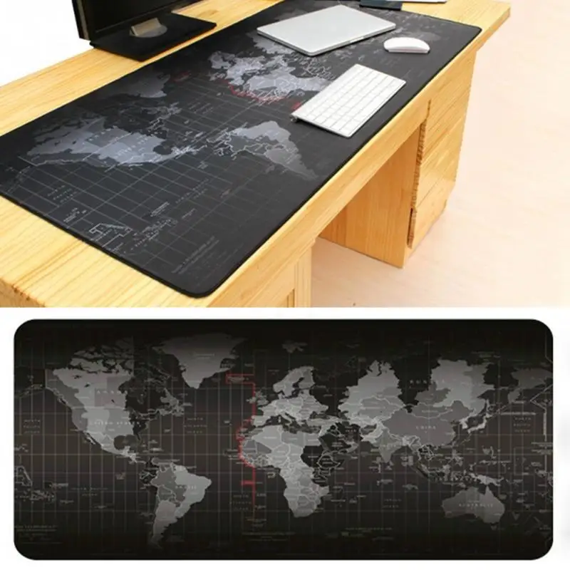 Super Large World Map Mouse Pad - Protects desk, serves as educational tool, and provides endless comfort for New Zealand users