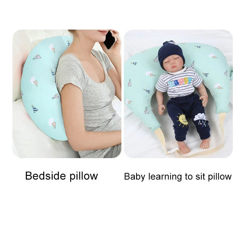 A supportive, versatile breastfeeding pillow designed for Kiwi mums to provide comfort and support during feeding and beyond.