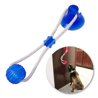 Versatile teeth-cleaning toy for pets, made with durable PVC materials in a bright green color