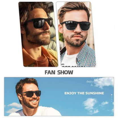 3PCS Square Polarized Sunglasses with Sleek Design and Protective Features