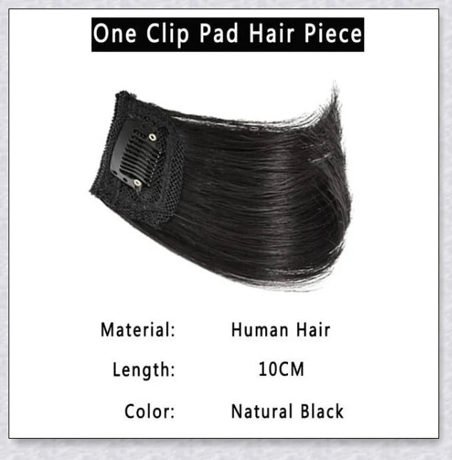 A natural-looking hair wig that provides invisible volume and thickness to your hair