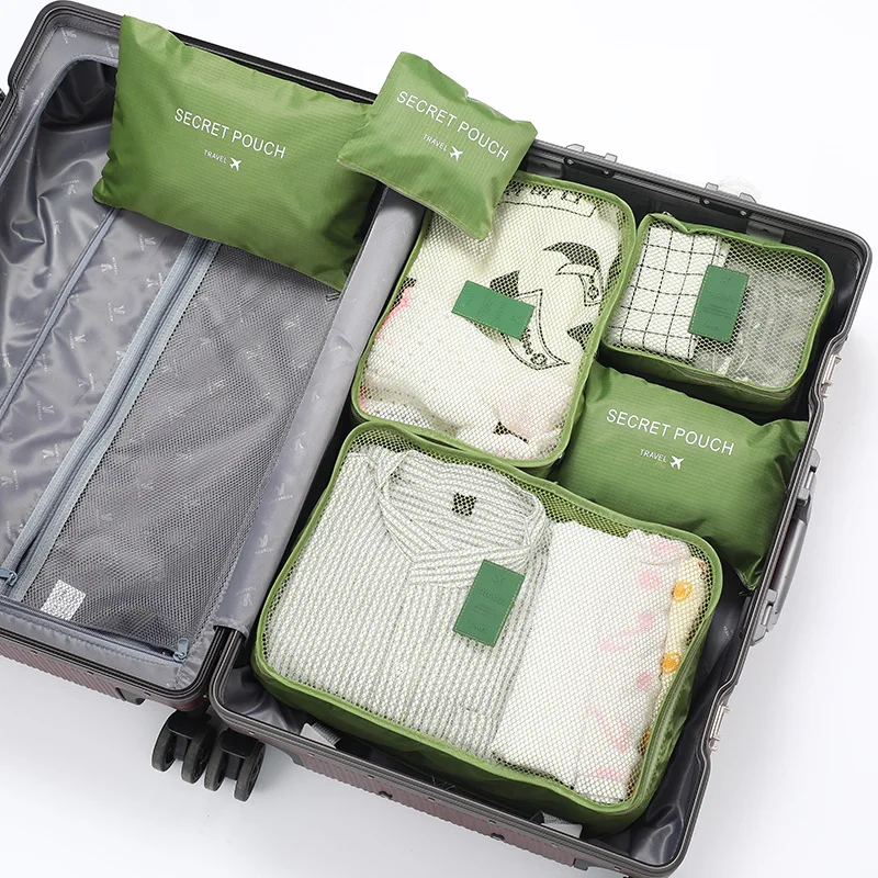 Shopprimex NZ TravelCube™ Multi-Purpose Packing Organiser Kit (6/8 Pieces)