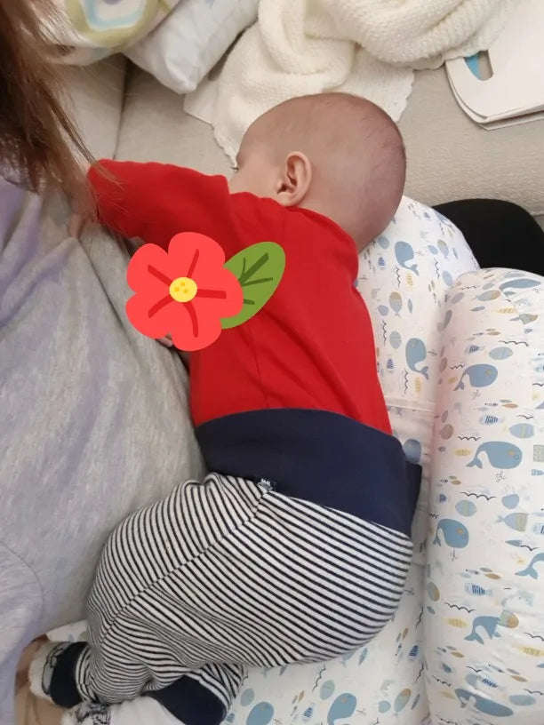 A supportive, versatile breastfeeding pillow designed for Kiwi mums to provide comfort and support during feeding and beyond.