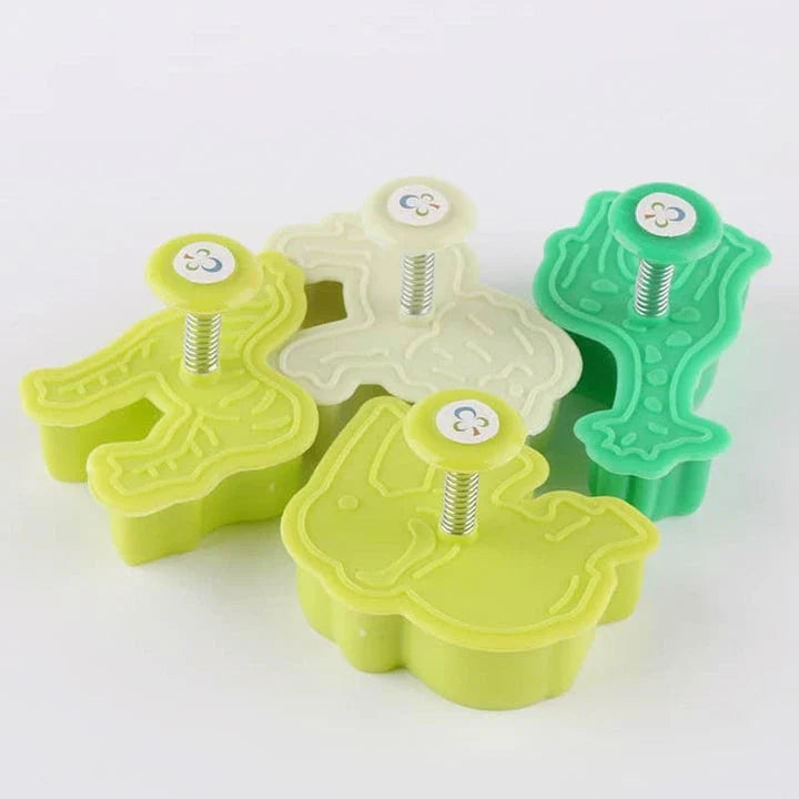 3D animal-shaped cookie molds in various New Zealand-inspired designs, including sheep, kiwi, penguin, whale, and octopus