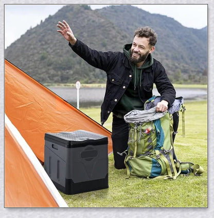 The Wanderer's Foldable Portable Camping Toilet - a compact and durable portable toilet for Kiwi adventures in the great outdoors