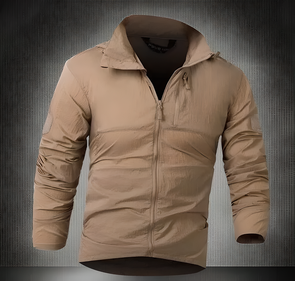 Tactical Weatherproof Jacket in various colors with waterproof, breathable, and UV-resistant features for outdoor adventures in New Zealand